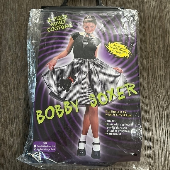 Fun World Bobby Soxer Costume - Picture 1 of 9
